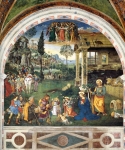 Cappella Baglioni, Pinturicchio, Pokłon Pasterzy