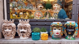 Sklep z ceramika - Taormina